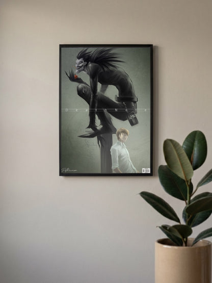 Light and Ryuk Poster