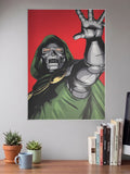 Doctor Doom Hand Raised Marvel Poster