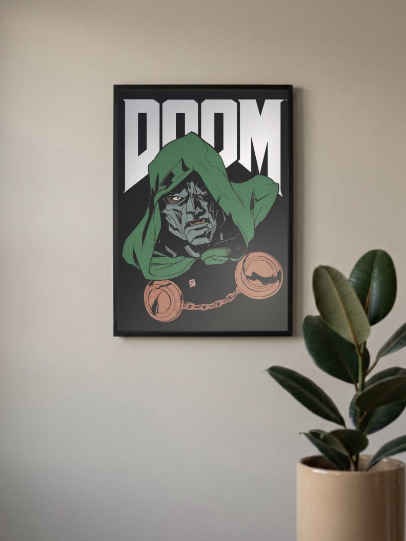 Doctor Doom Broken Shackles Marvel Poster