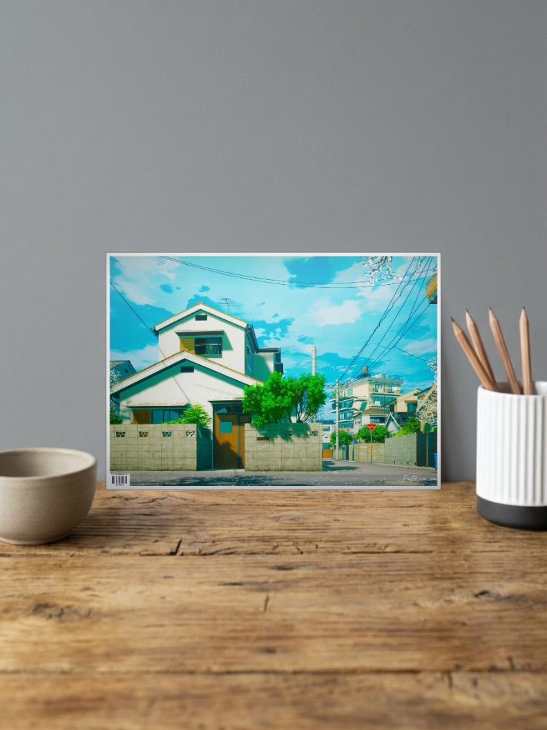 Doraemon House Poster