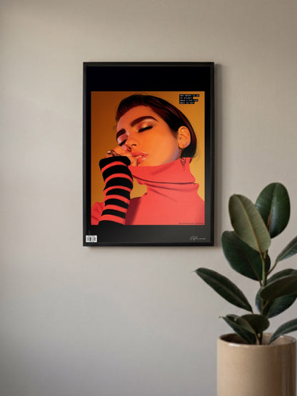 Dua Lipa Album cover Poster