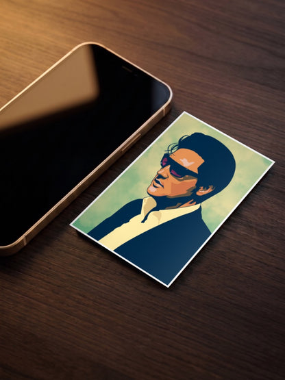 Elvis Persley Headshot Poster