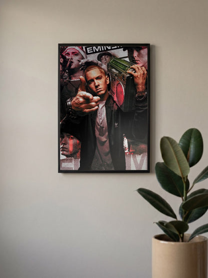 Eminem collage Poster
