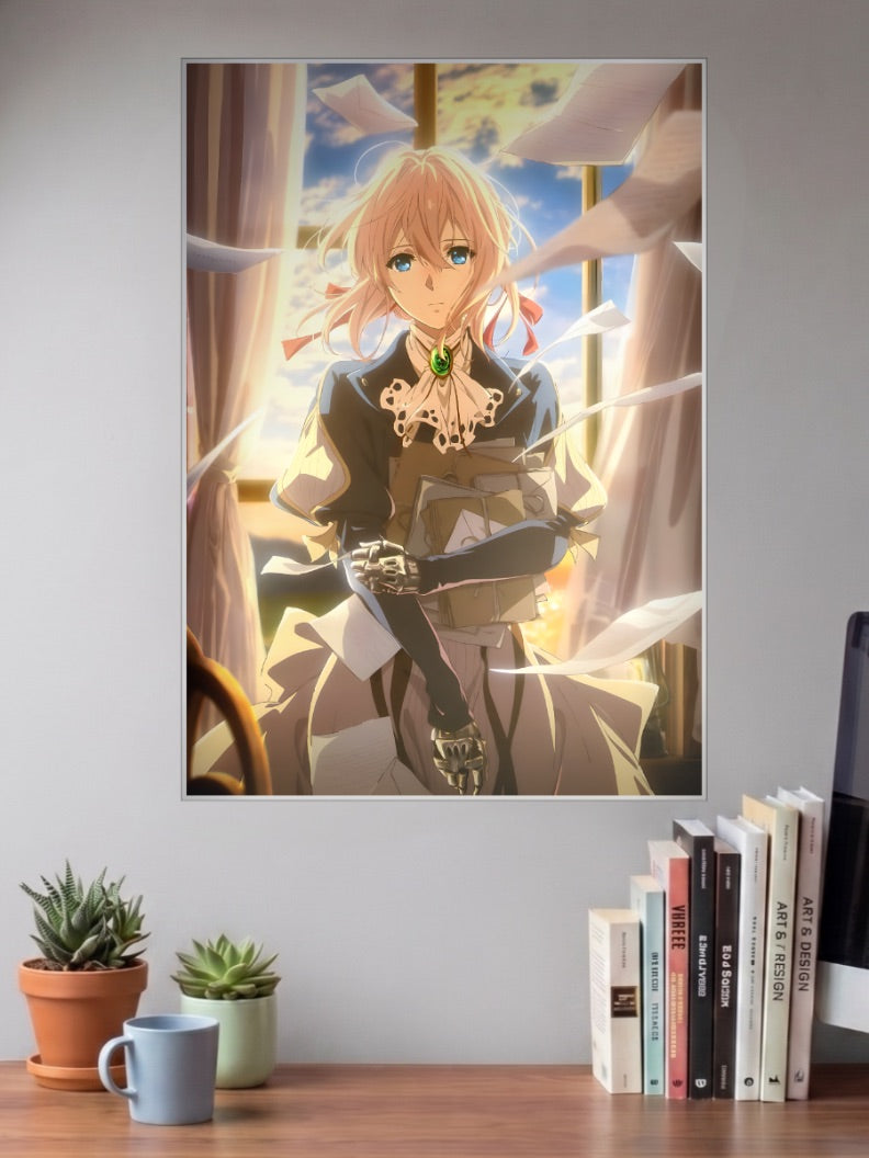 Violet Evergarden Letters Anime Poster