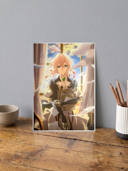 Violet Evergarden Letters Anime Poster