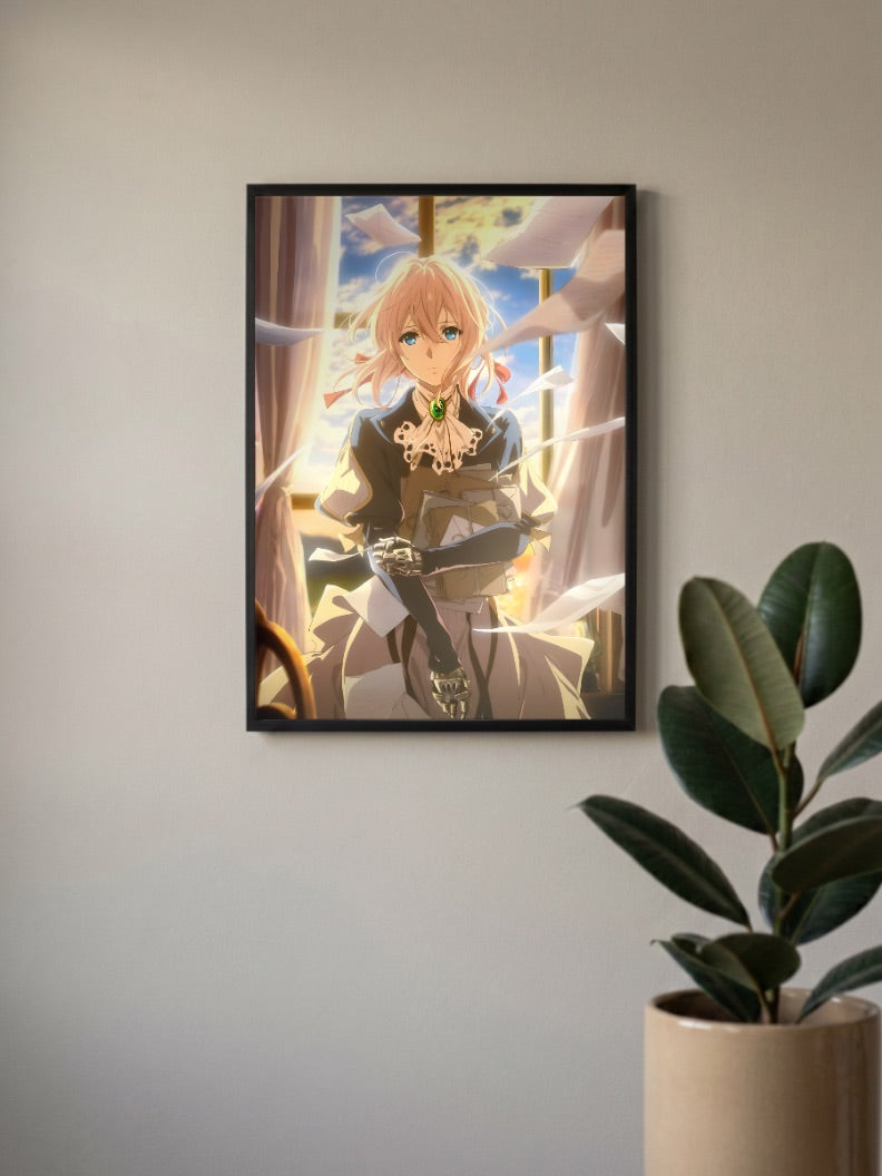 Violet Evergarden Letters Anime Poster
