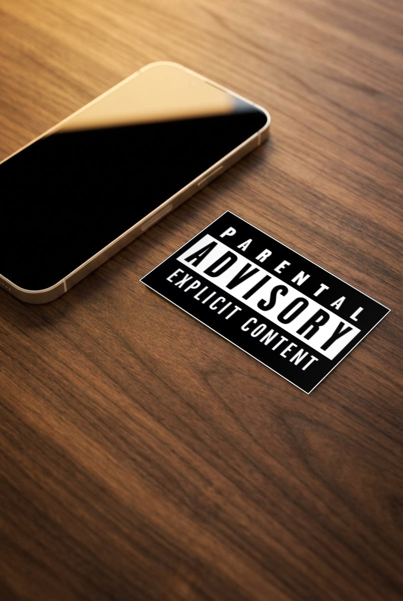 Parental Advisory Label Iconic Poster