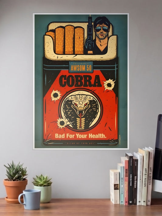 Retro Cobra Poster