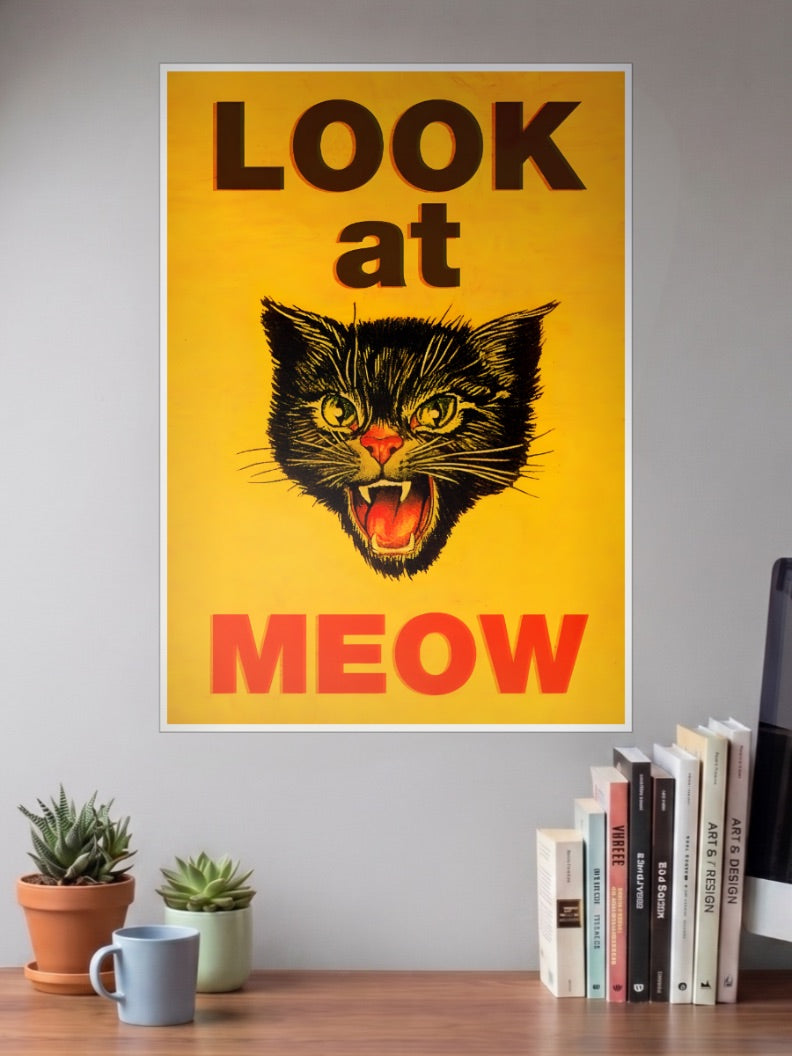 Look At Meow Poster