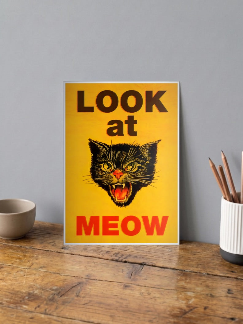 Look At Meow Poster