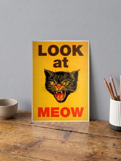 Look At Meow Poster