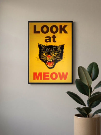 Look At Meow Poster