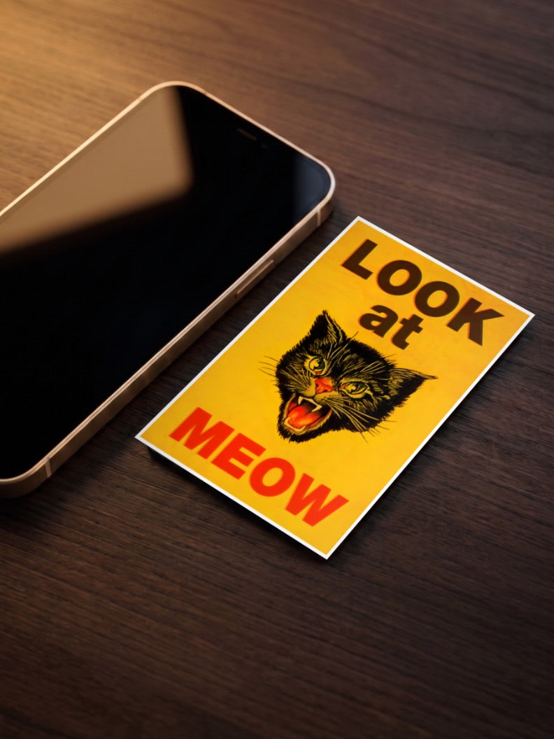 Look At Meow Poster