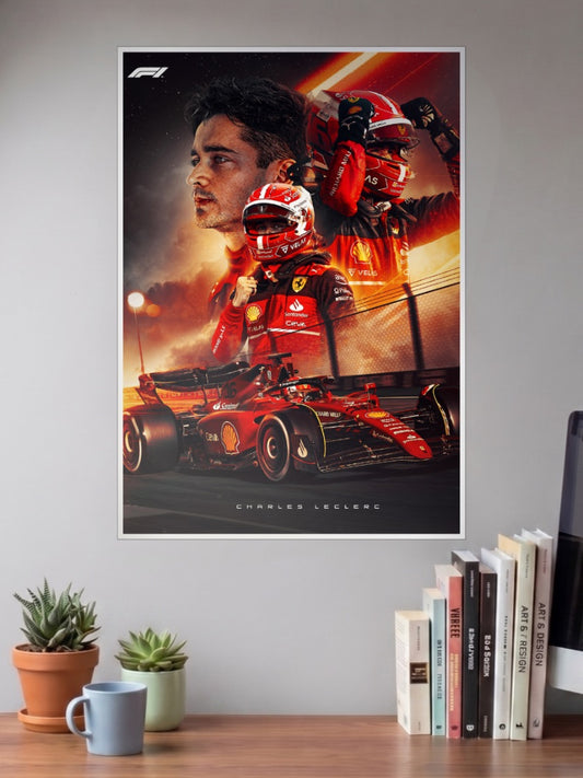 Leclerc Victory Poster