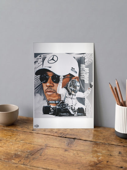 Mercedes Benz : Lewis Hamilton Poster