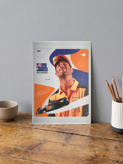 McLaren : Daniel Ricciardo Poster