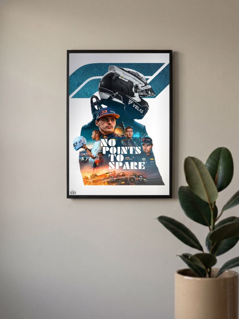 F1 No points to spare Poster