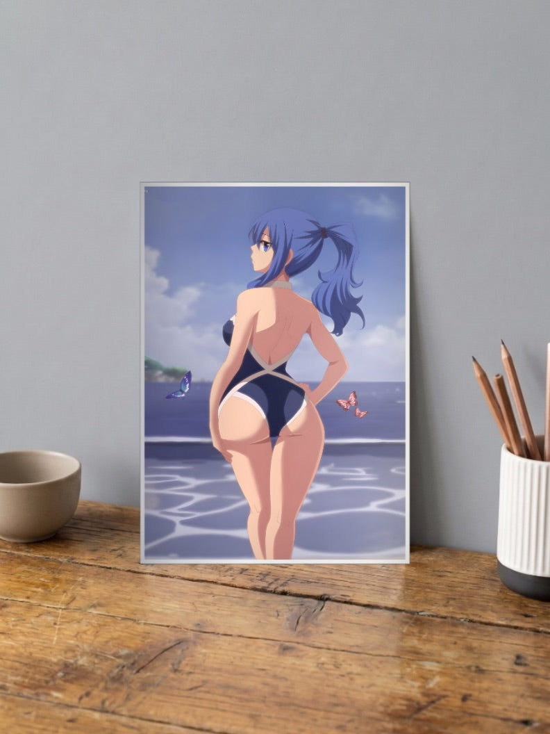 Juvia Lockser Fairy Tail Anime Poster
