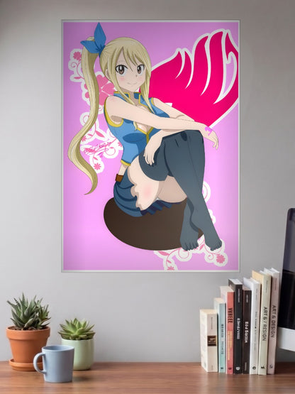 Lucy Heartfilia Fairy Tail Anime Poster