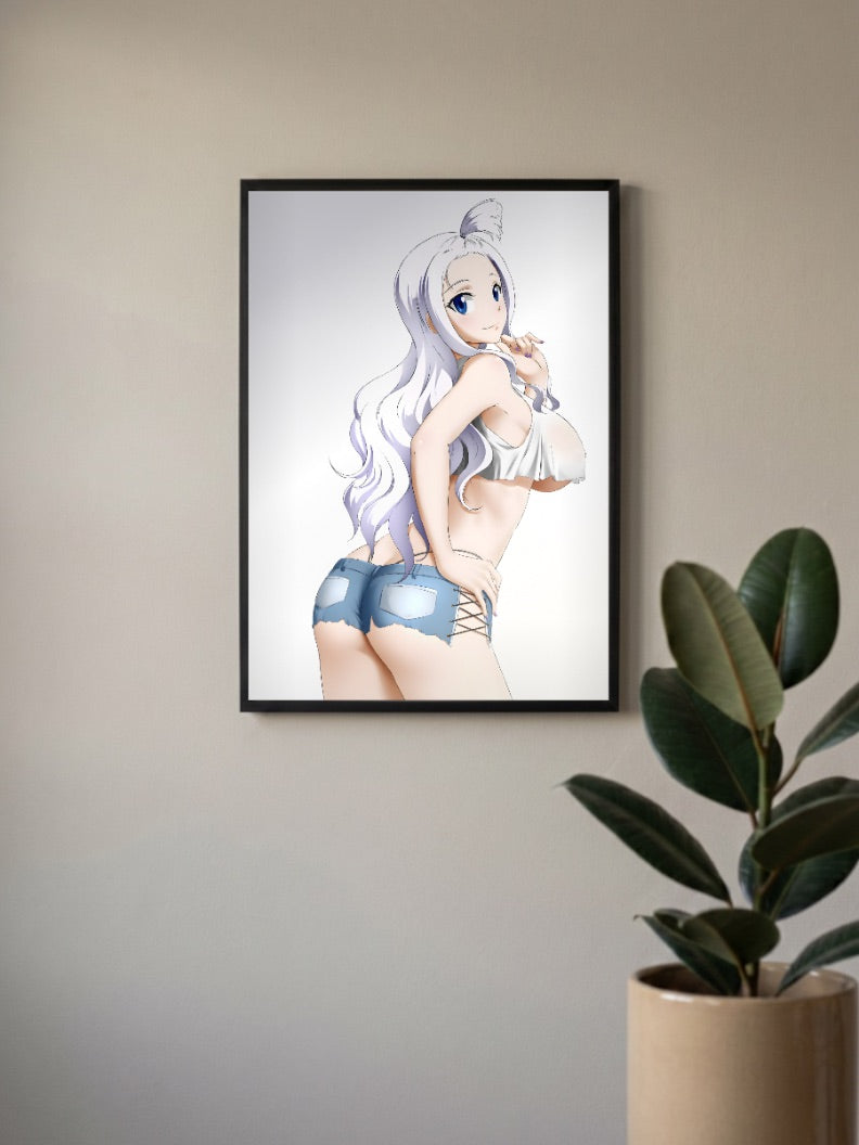 Mirajane Strauss Fairy Tail Anime Poster