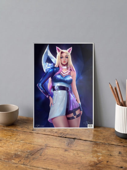 Cat waifu Poster
