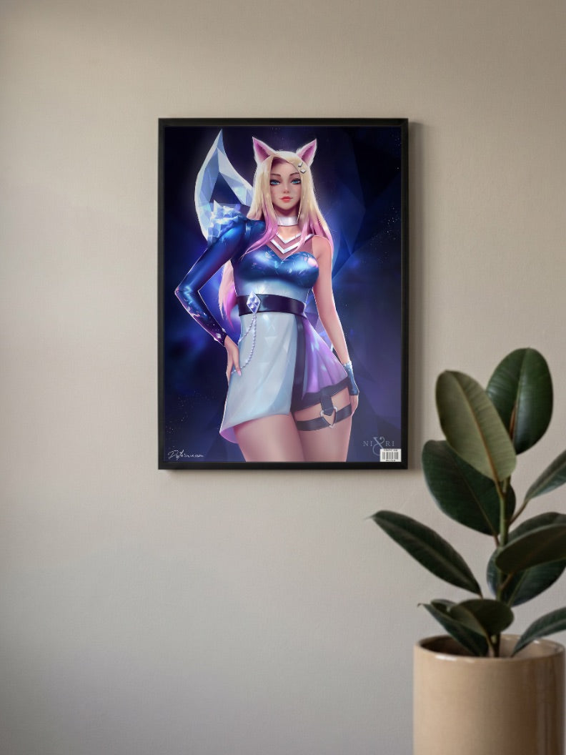 Cat waifu Poster