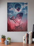 Gashadokuro Dead Dreams Abstract Poster