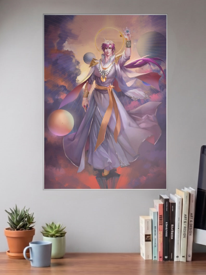 Sinbad God Form Anime Poster
