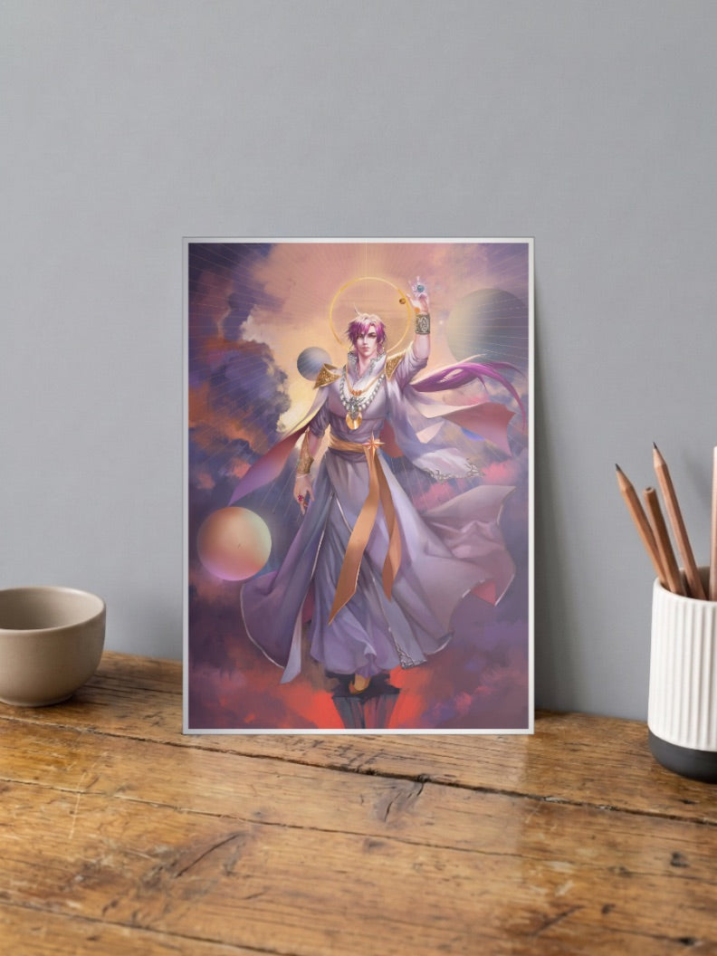 Sinbad God Form Anime Poster