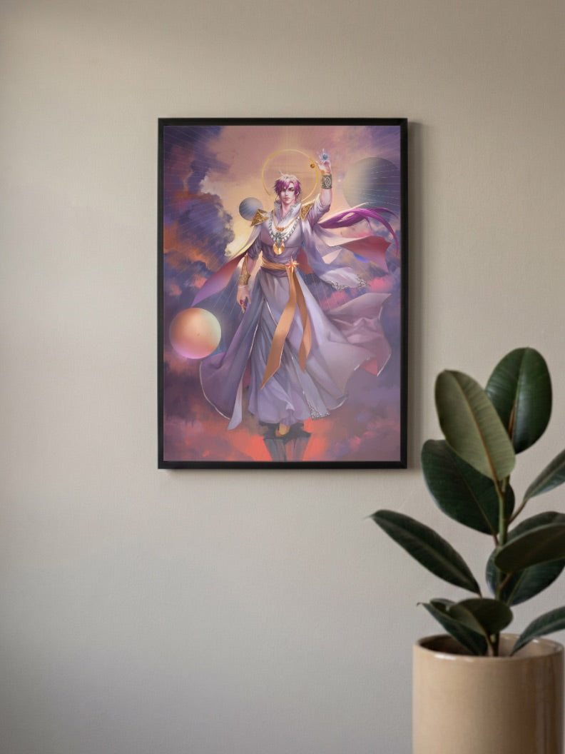 Sinbad God Form Anime Poster