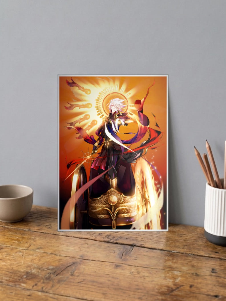 Karna Lancer of Red Anime Poster