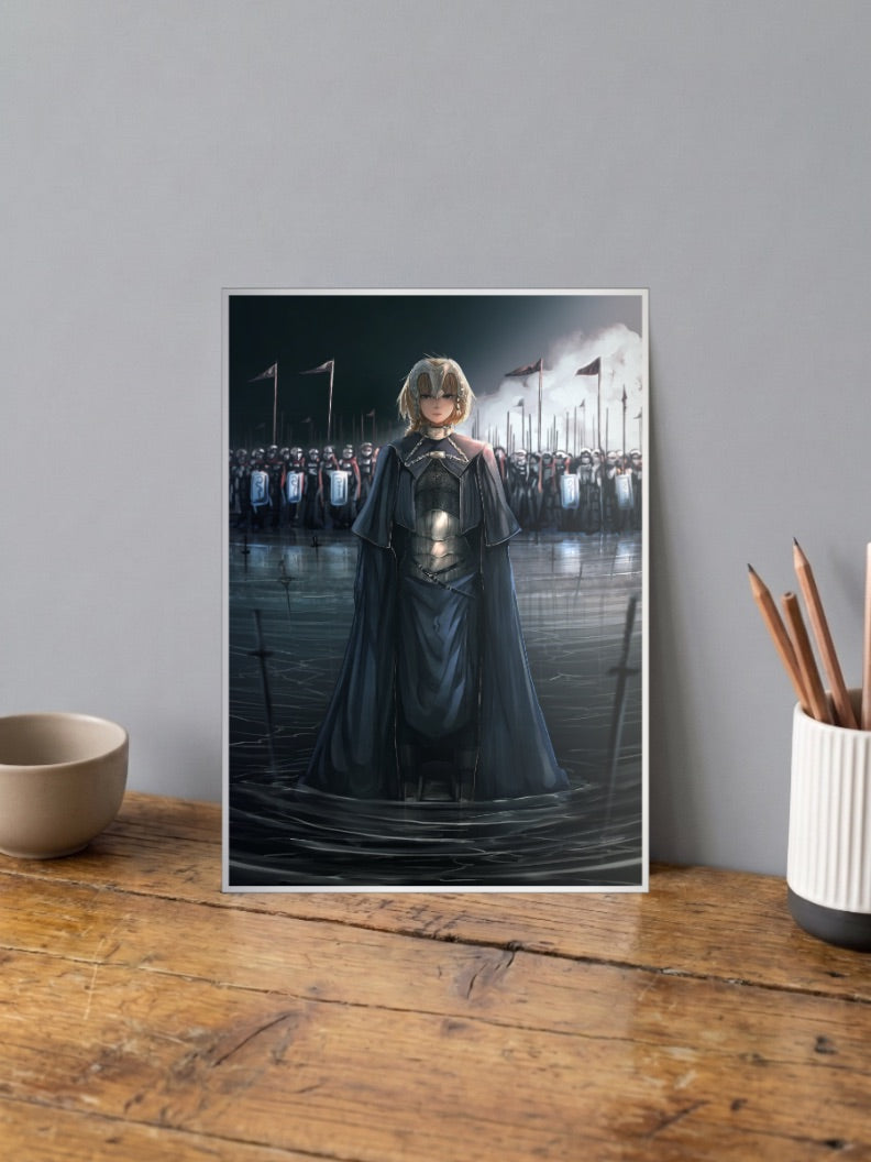 Jeanne d'Arc Battalion Anime Poster