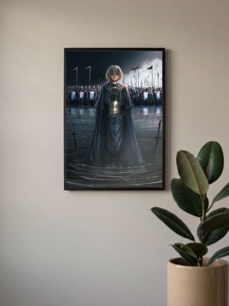 Jeanne d'Arc Battalion Anime Poster