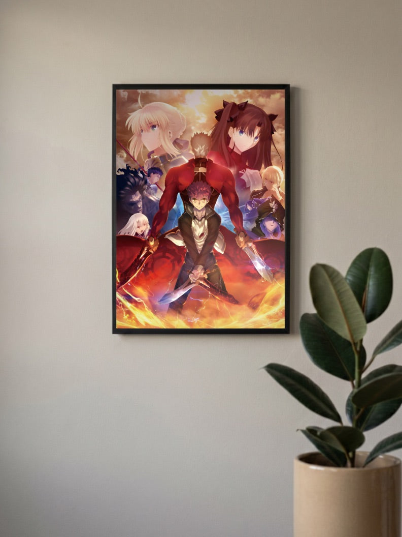Unlimited Blade Works Anime Poster