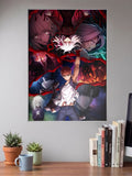 Heaven's Feel Shirou Saber Anime Poster