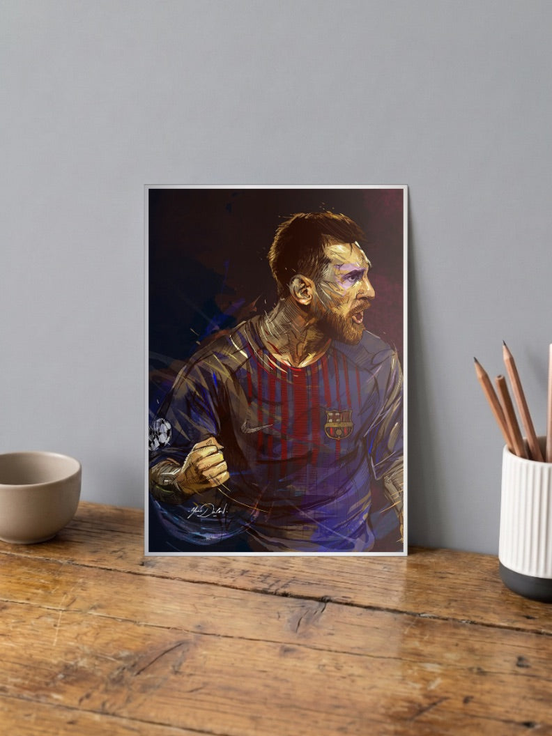 Lionel Messi Poster