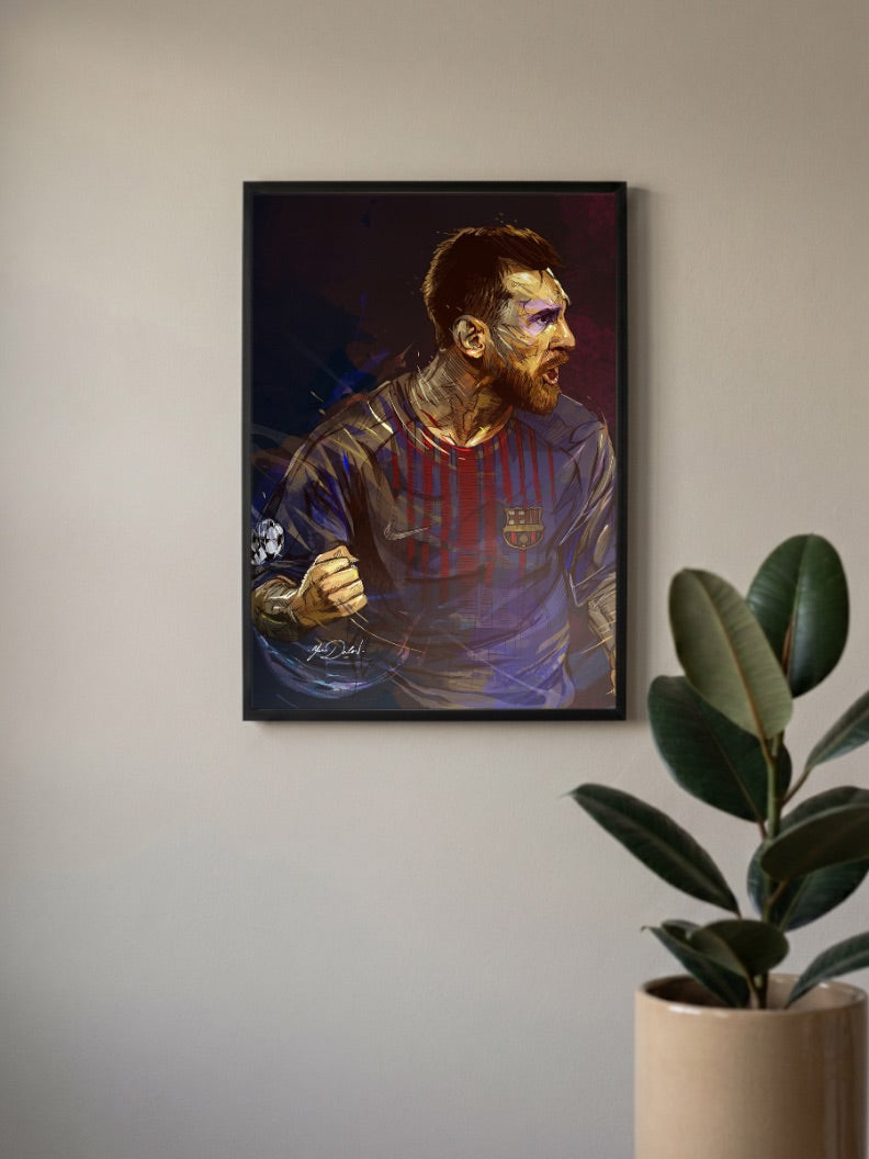 Lionel Messi Poster