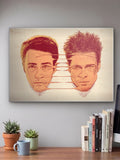 Fight Club - Brad Pitt and Edward Nortan Poster