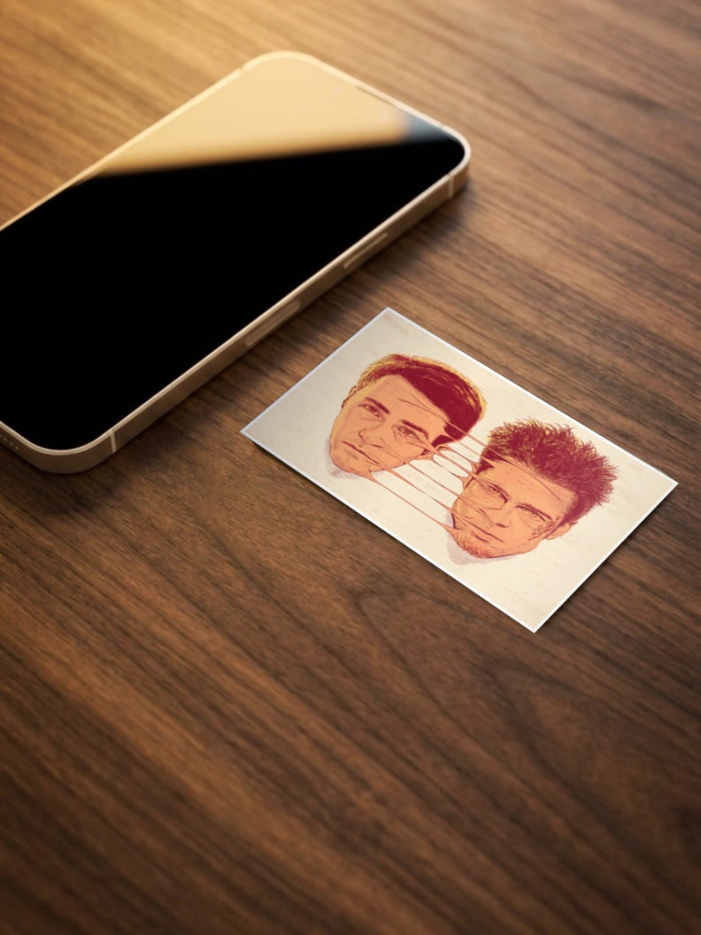Fight Club - Brad Pitt and Edward Nortan Poster