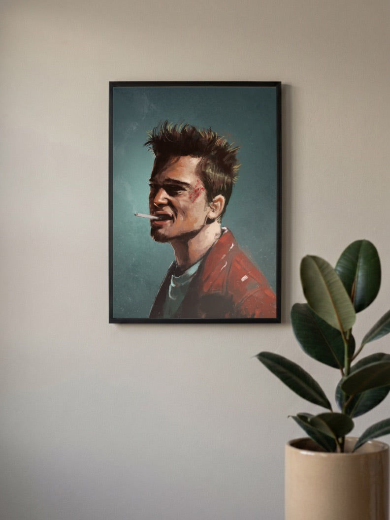 Tyler Durden Fight Club MOVIE Poster