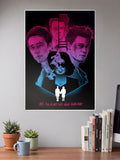 Fight Club Split collage Poster