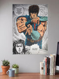 Kenshiro Fist of North Star Anime Poster