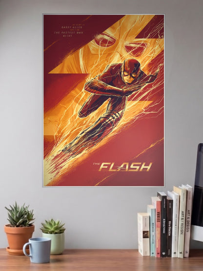 Barry Allen Fastest Man Alive DC Poster