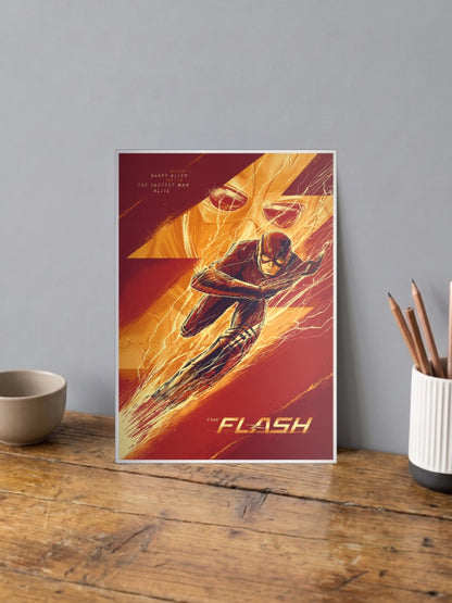Barry Allen Fastest Man Alive DC Poster