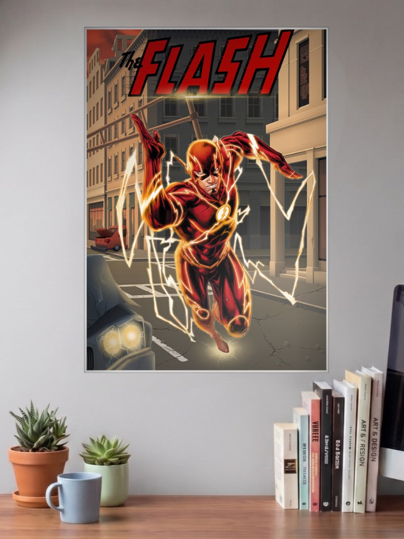 The Flash Barry Allen DC Poster