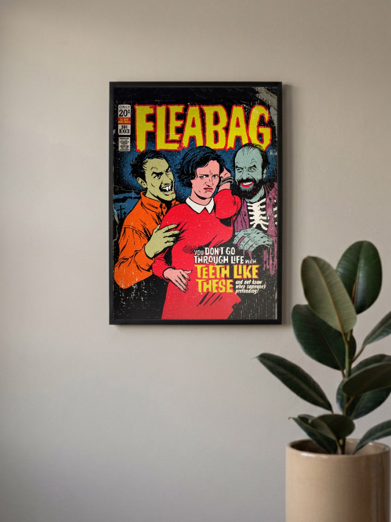 Fleabag Comic Art Poster