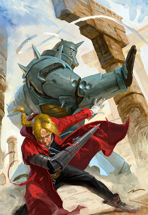 Edward & Alphonse-Fullmetal Alchemist Poster