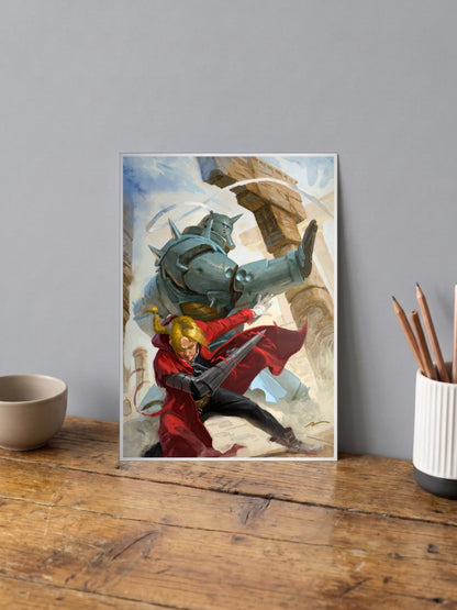 Edward & Alphonse-Fullmetal Alchemist Poster