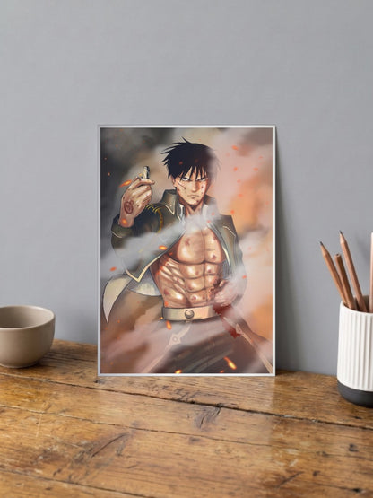 Roy Mustang-Fullmetal Alchemist Poster