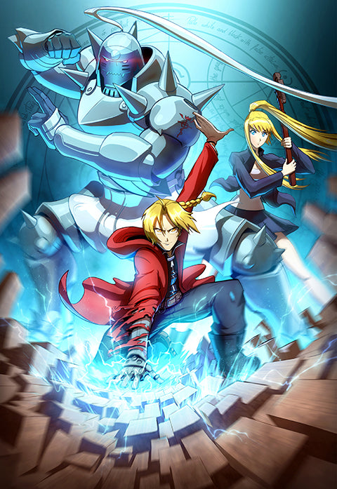 Fullmetal Alchemist Battle Pose Poster – Posterwa